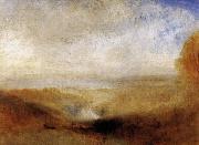 Joseph Mallord William Turner Landscape with a River and a Bay in the Background oil painting reproduction